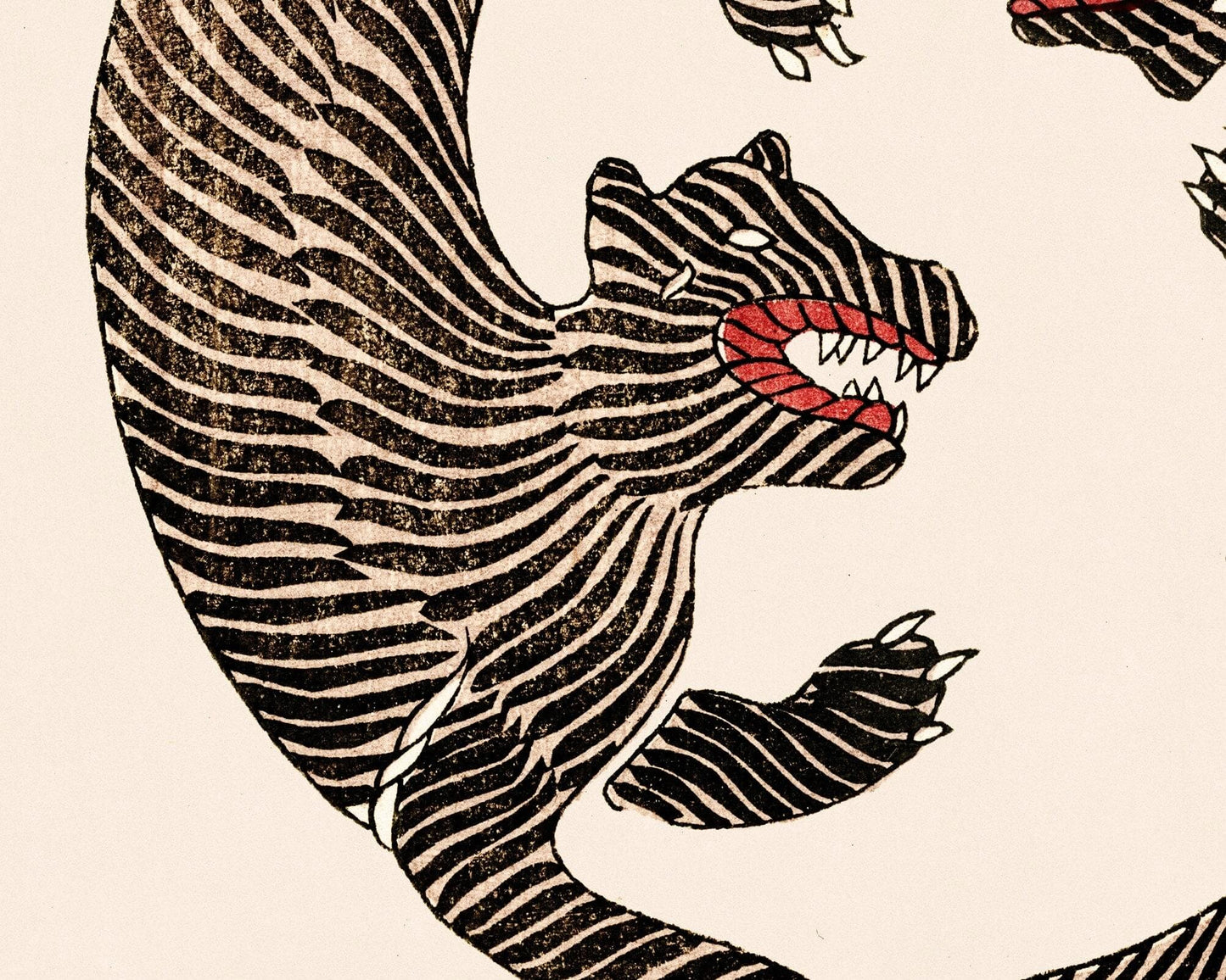 A Circle of Tigers Art Print