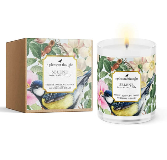 Selene Rose Water & Lily Candle