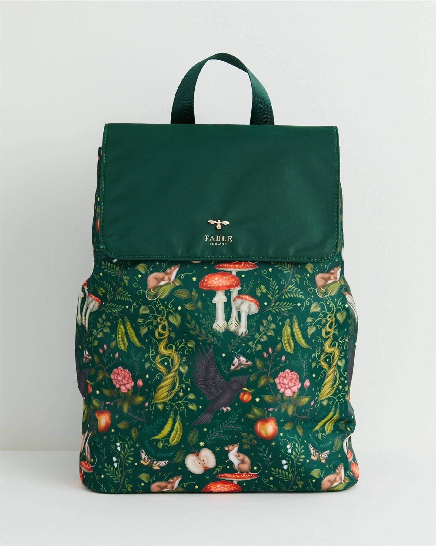Into the Woods Green Backpack