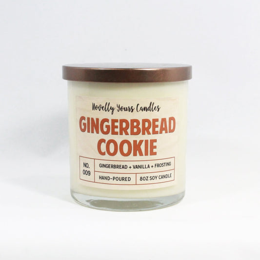 Gingerbread Cookie Candle