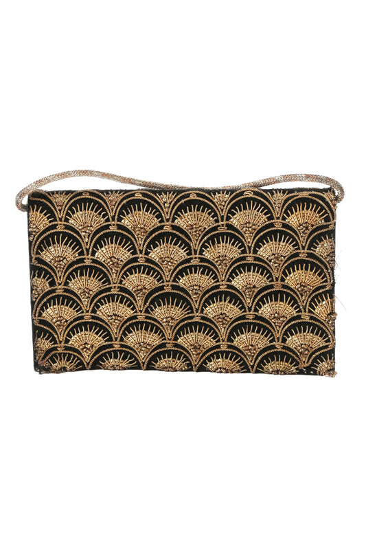 1950's Embroidered Zardozi Clutch