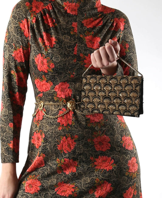 1950's Embroidered Zardozi Clutch