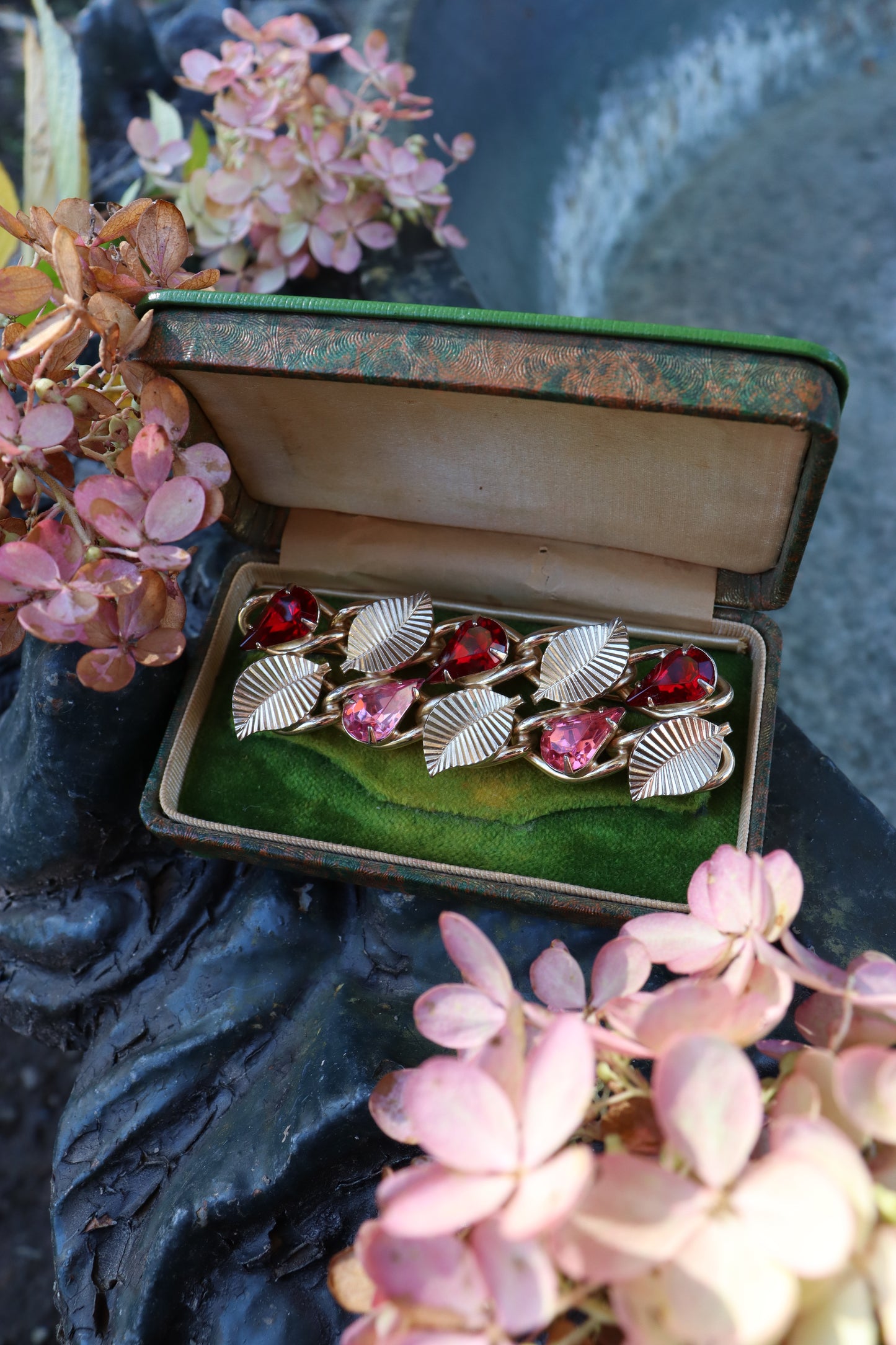 1960s Unsigned Coro Leaf Brooch