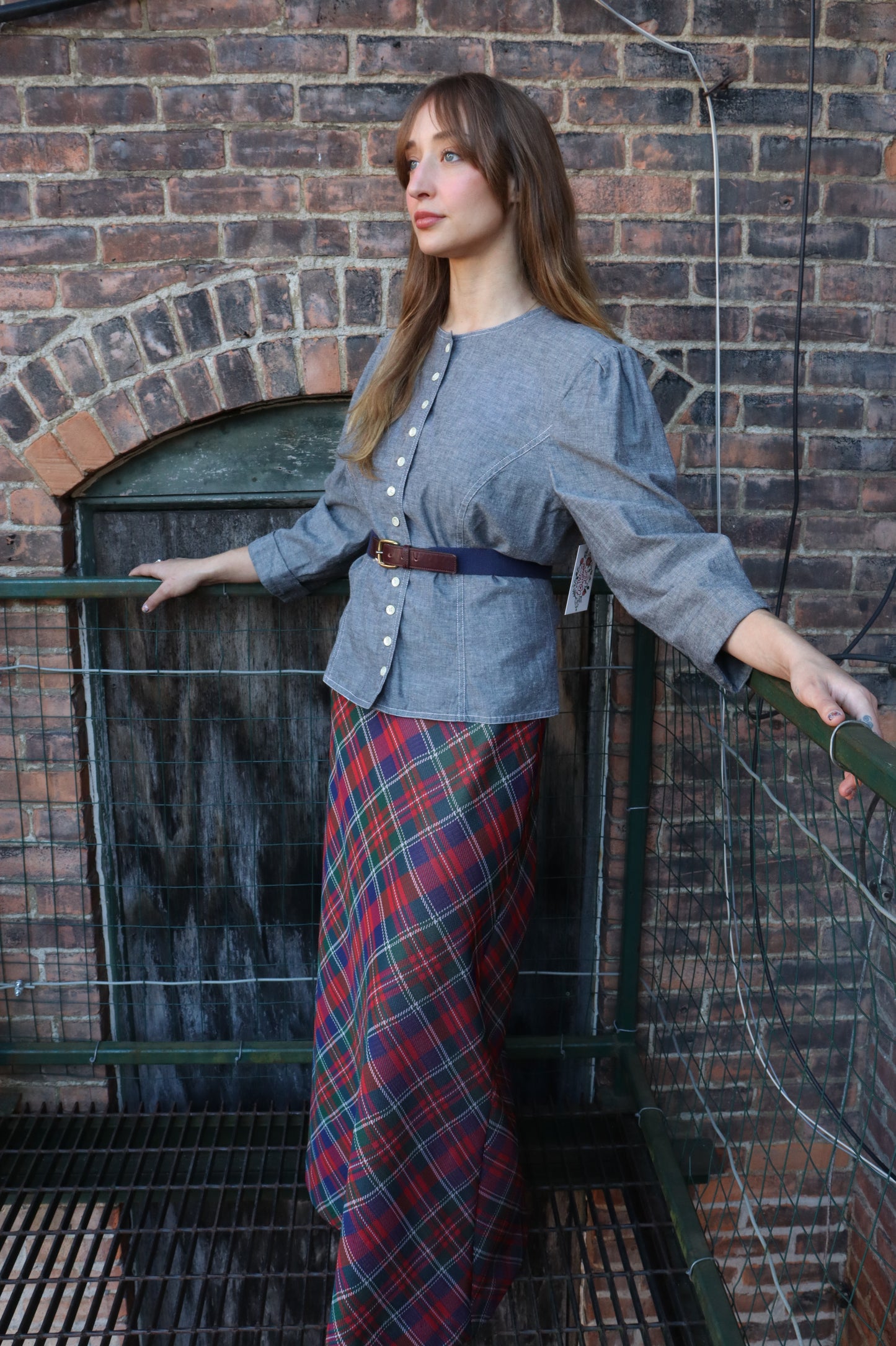 1980's David Warren Edwardian Inspired Button Down