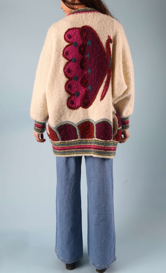 1980's Designer Sirogojno for Giljona Sweater