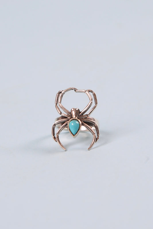 1990's Sterling Spider Ring