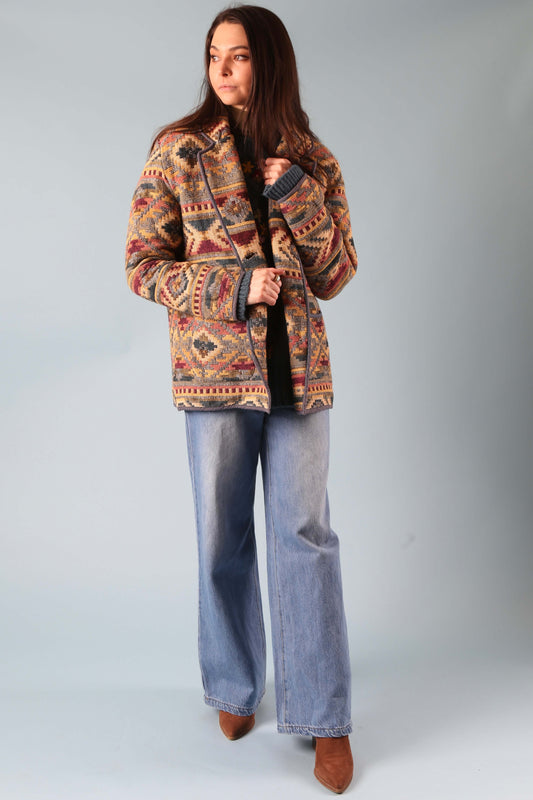 1980's Desert Daze Tapestry Jacket