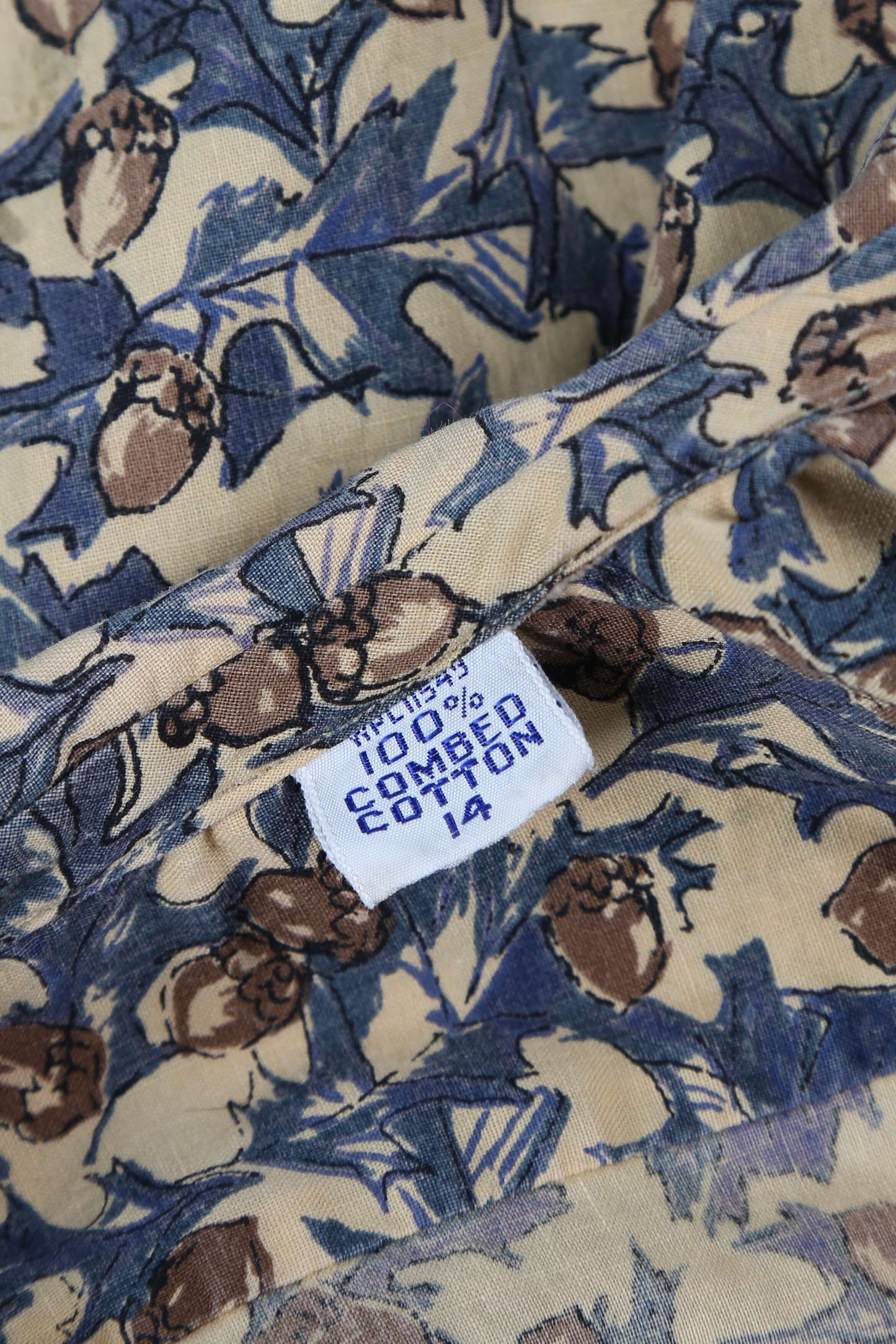 1950's Combed Cotton Acorn Top