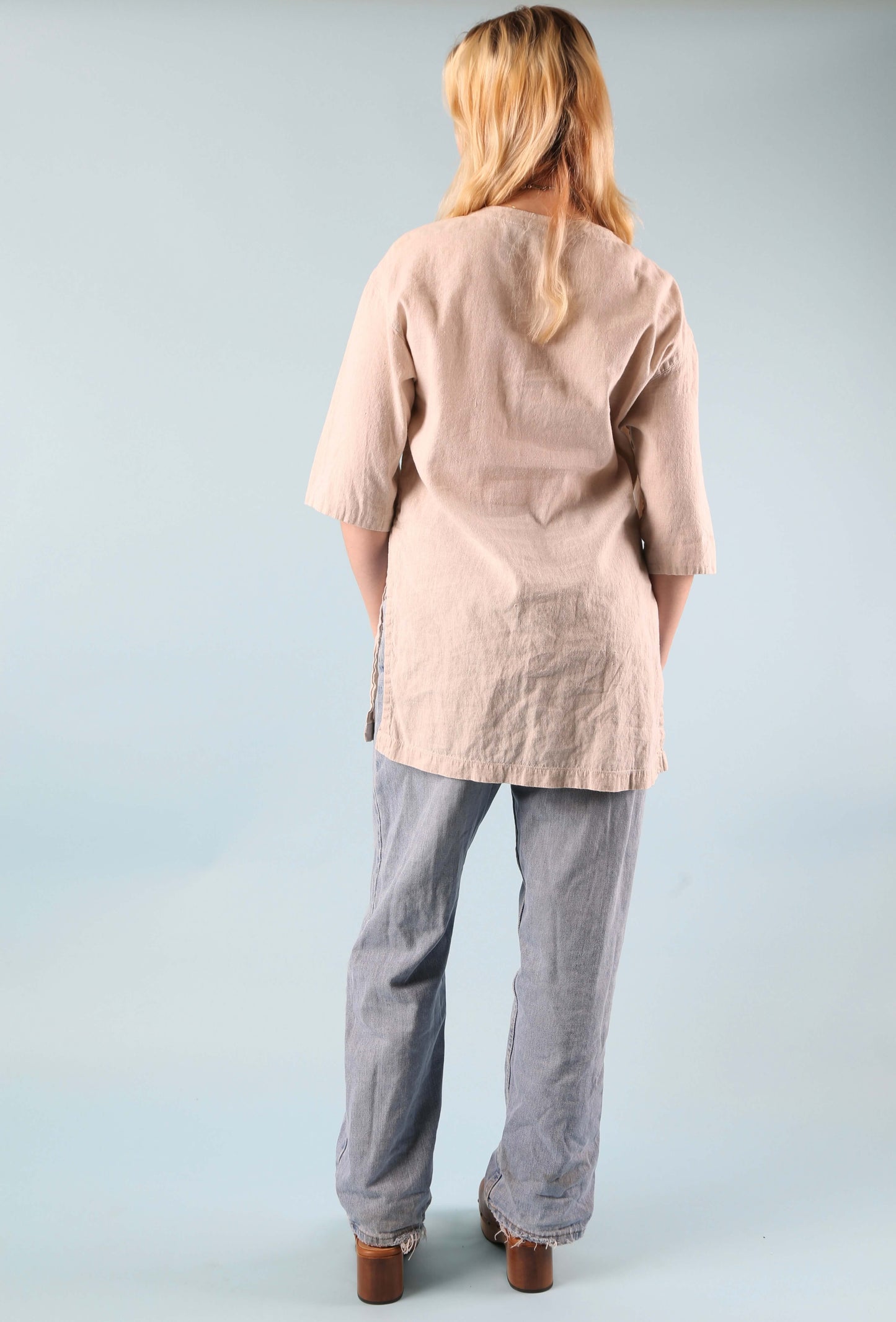 1990's Liz Wear Linen Tunic