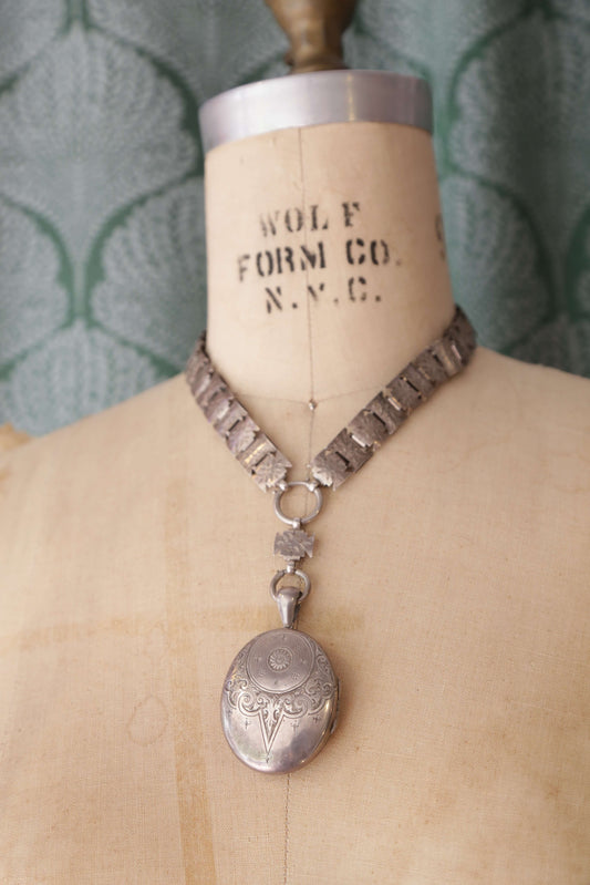 1880's Birmingham Silver Locket