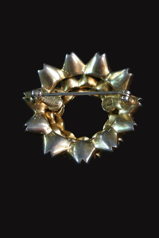 1940's Vogue Marcasite Brooch