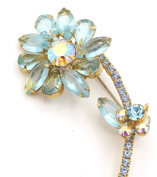 1950's Aurora Flower Brooch