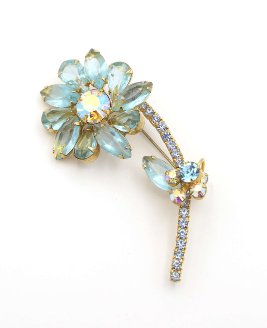 1950's Aurora Flower Brooch