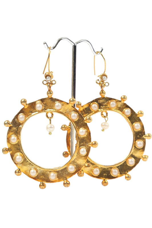 Wolf and Willa Baroque Hoops