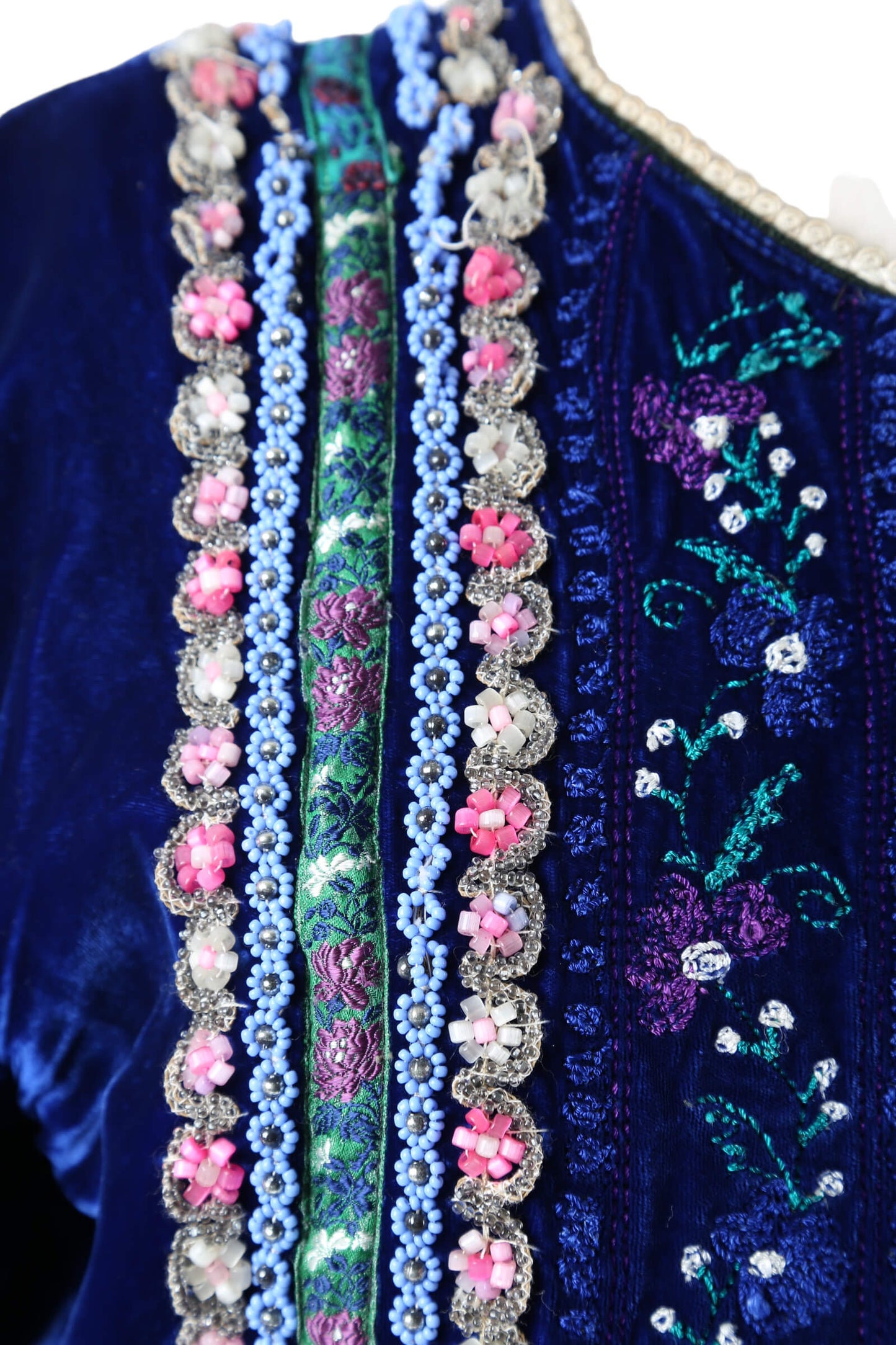 1982 Hungarian Beaded Velvet Jacket