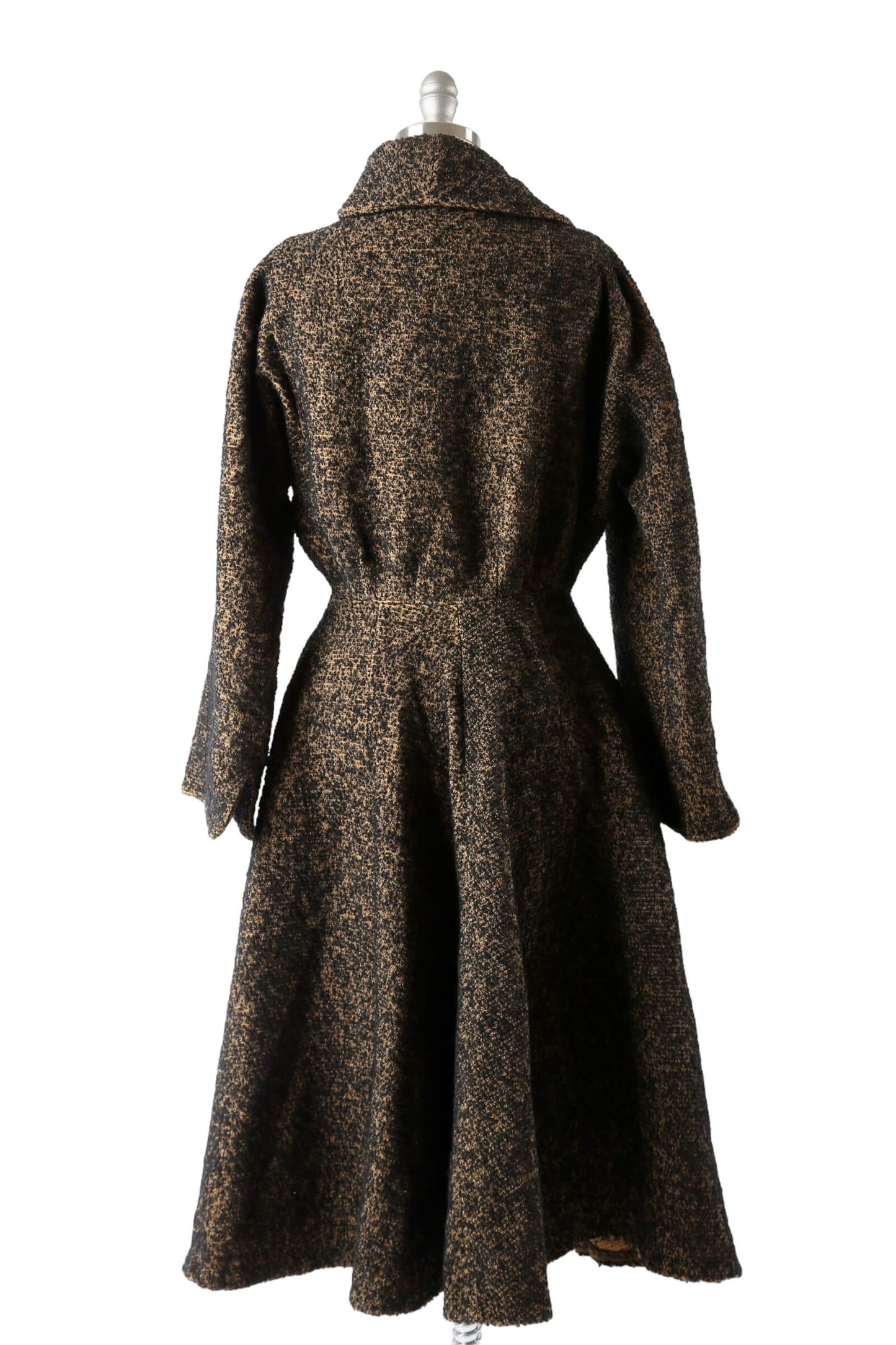 RARE 1940's Lilli Ann Wool Bouclé Princess Coat