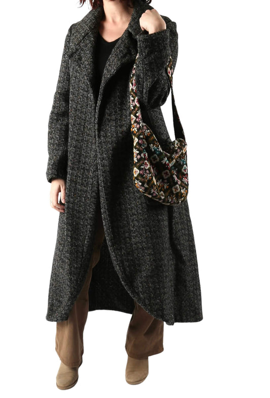 1970's Callagean Italian Wool Knit Coat