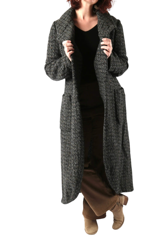 1970's Callagean Italian Wool Knit Coat