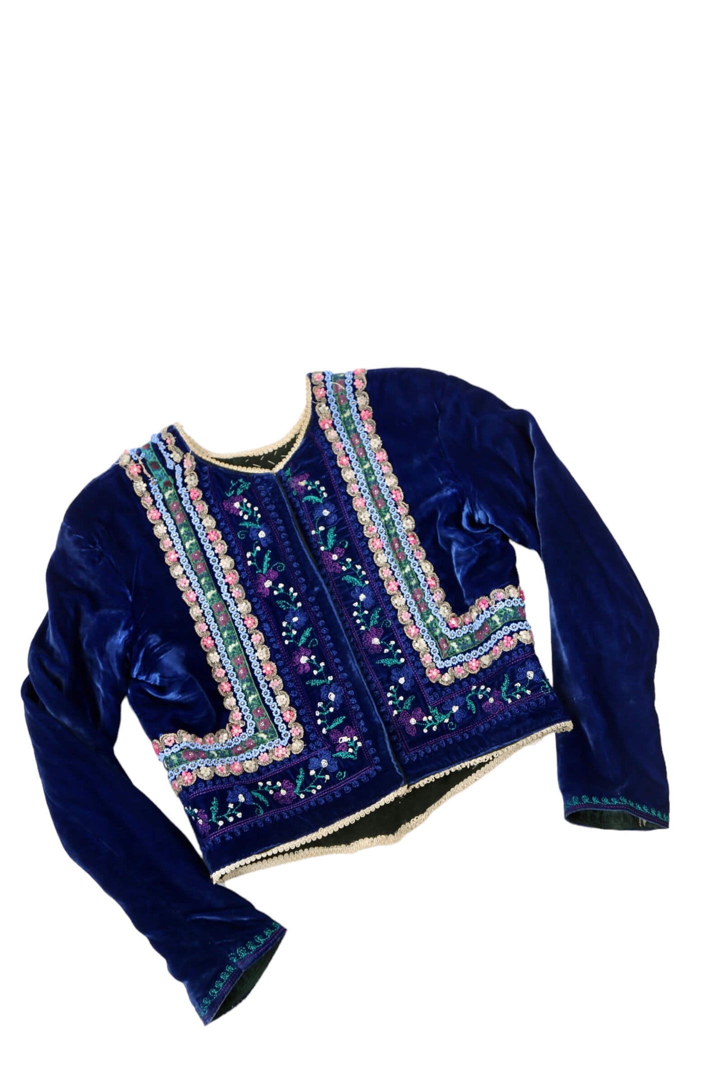 1982 Hungarian Beaded Velvet Jacket