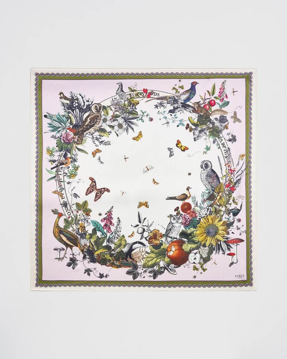 Fable Fairy Tale Luxury Narrative Scarf