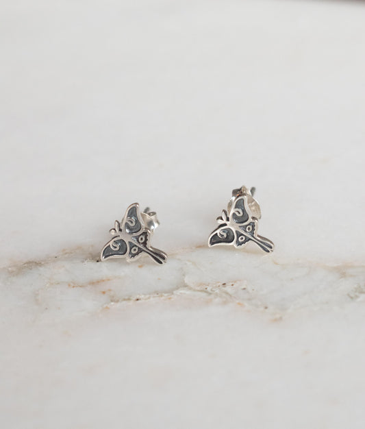 Luna Sterling Studs