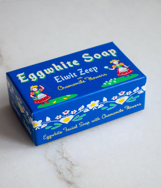 Eggwhite and Chamomile Flower Facial Soap