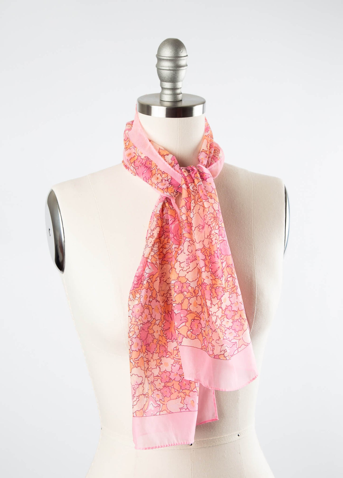 1960's Rosey Scarf