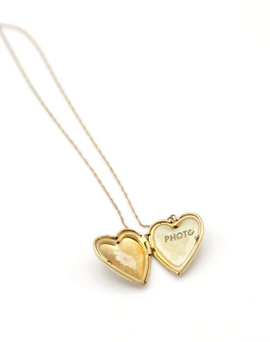 1940's Gold-filled Sweetheart Locket