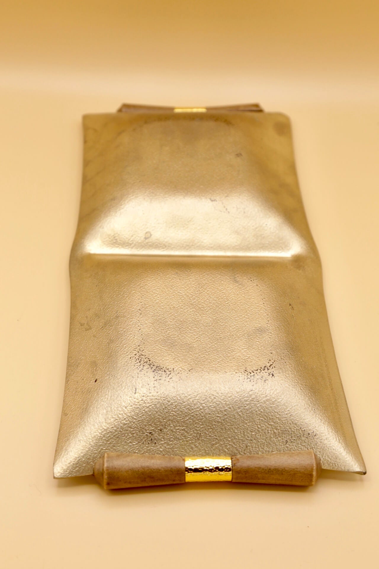 1960's Golden Leaf Tray