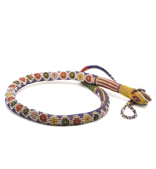 RARE 1910's POW Oversized Snake Necklace