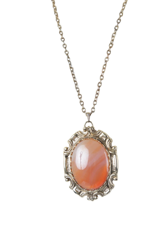 1970's Agate Pendant